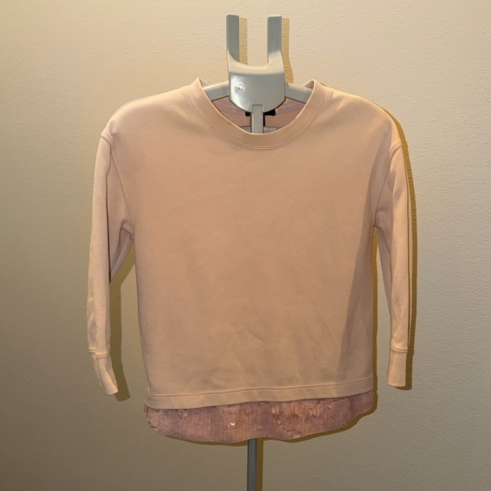 J. Crew Peach Long Sleeve Top